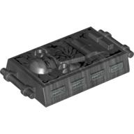 Lego blok s Han Solo , tmavě šedá lesklá (4584342, 6009743, 6034982)